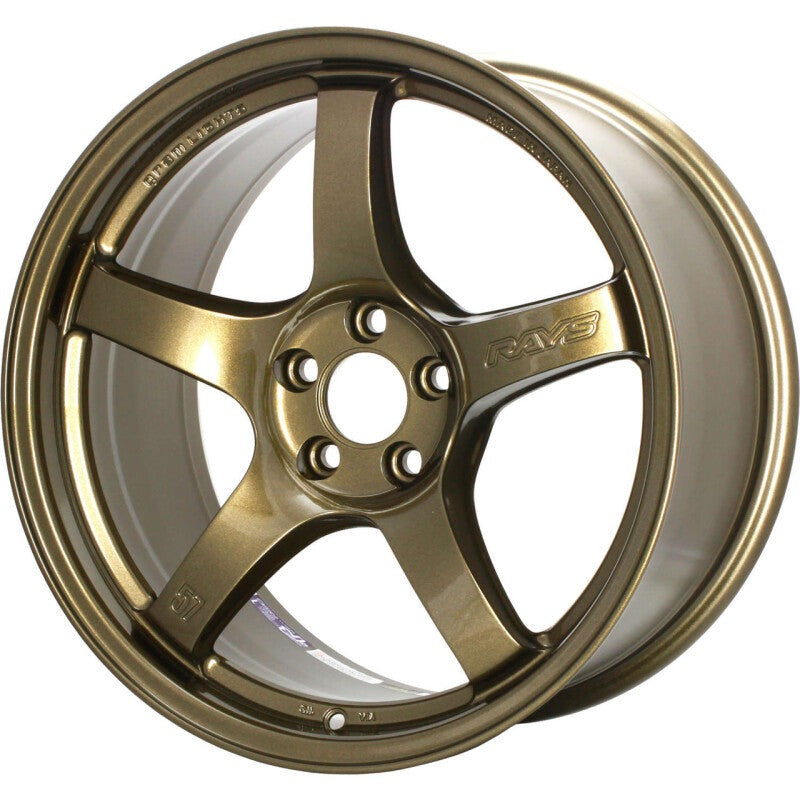 Gram Lights 57CR 19x9.5 +45 5x120 - Almite Gold (Single Wheel)