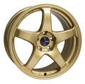 Enkei PF05 18x9 5x114.3 38mm Offset 75mm Bore - Gold (Single Wheel)