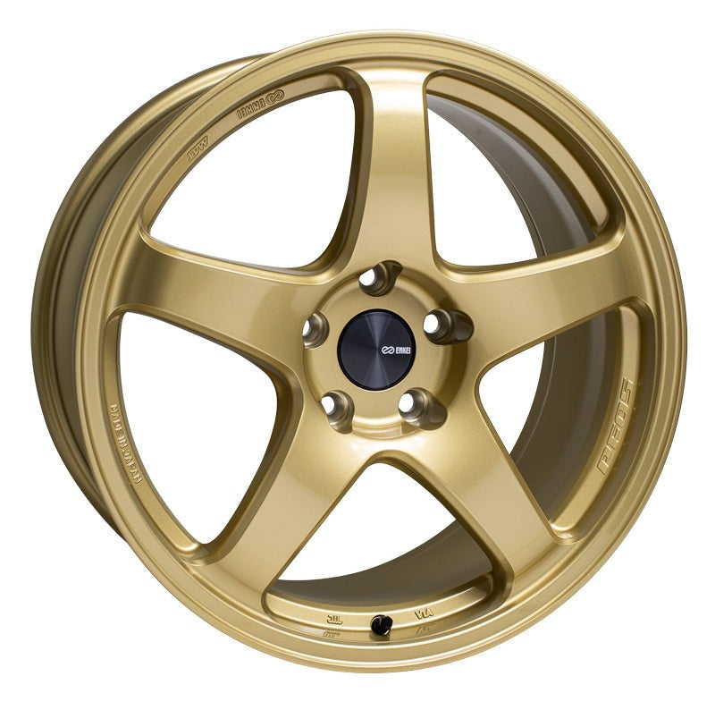 Enkei PF05 18x9 5x114.3 38mm Offset 75mm Bore - Gold (Single Wheel)