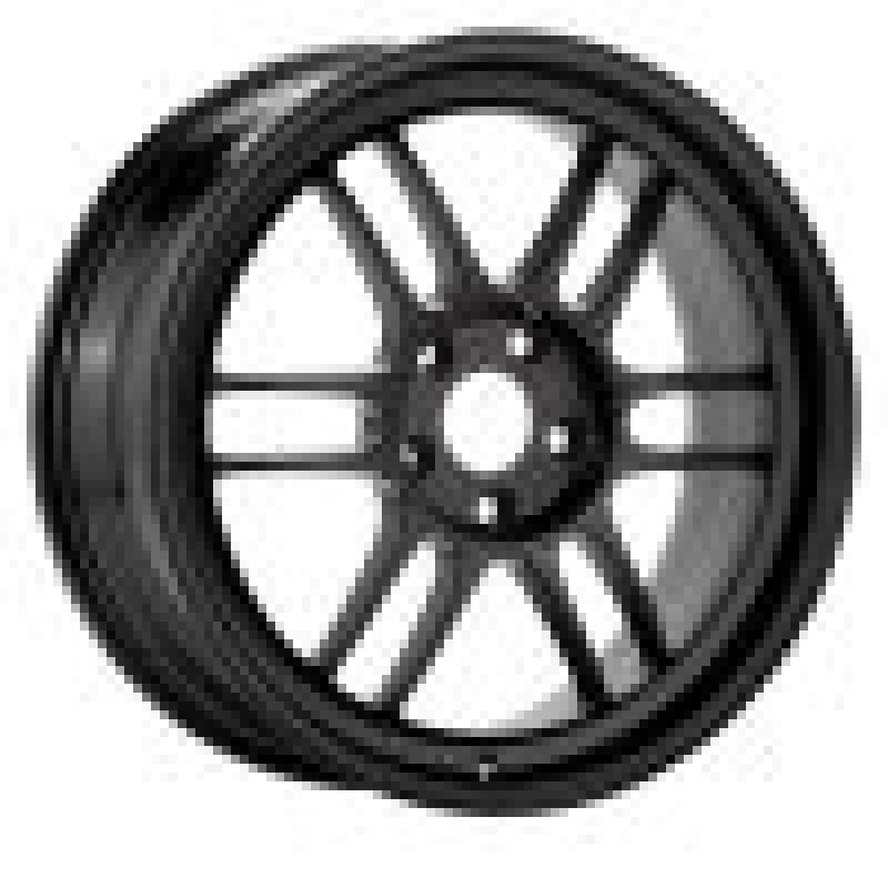 Enkei RPF1 17x9 5x114.3 35mm Offset 73mm Bore Wheel - Black - 2005-2007 Subaru STI