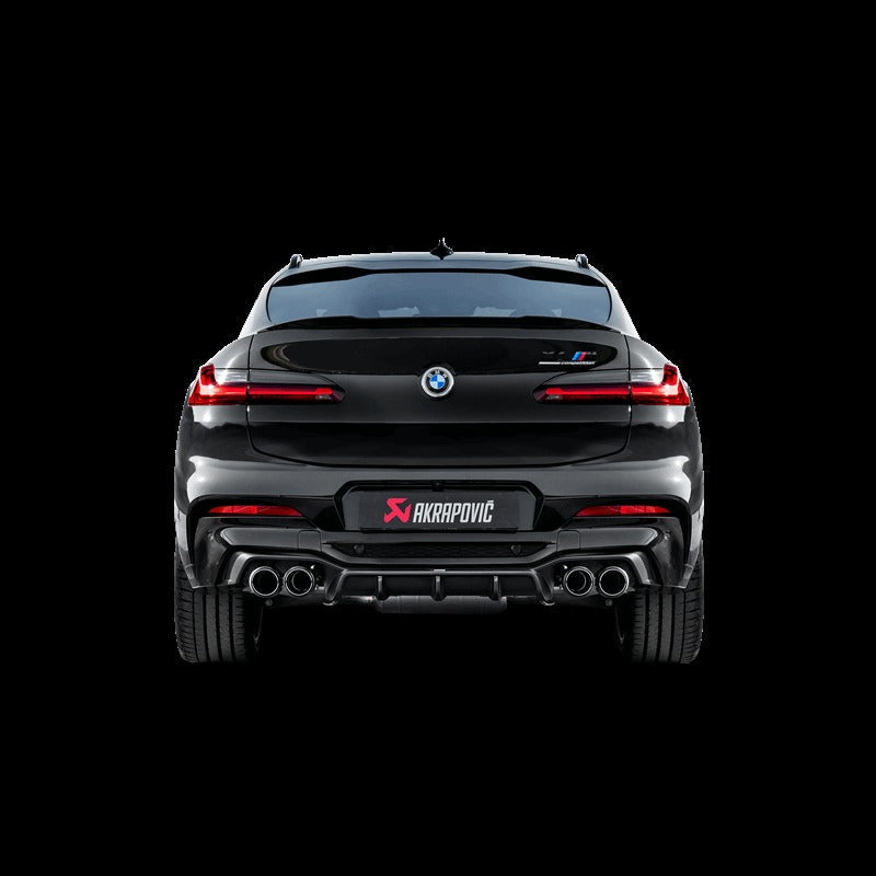 Akrapovic Rear Carbon Fiber Diffuser High Gloss for 2019+ BMW X4M - DI-BM/CA/6