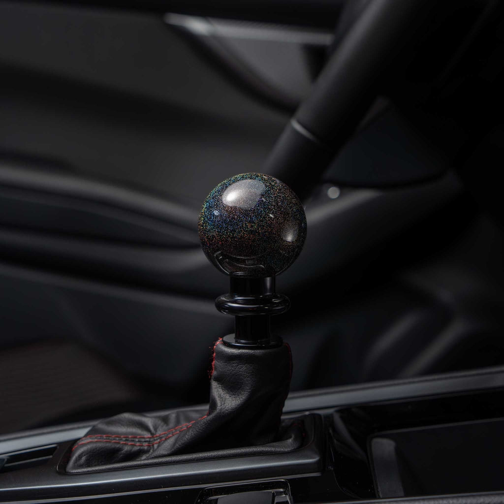 Billetworkz Automatic Shifter - Rainbow Sparkle - Fits Subaru CVT: WRX (2022+), Crosstrek (2024+), Forester (2025+), Impreza (2024+), Legacy/Outback (2015+)