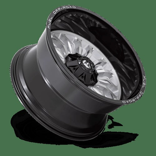 D798 22X12 8X6.5 SLVR-BRSH BLK-LP -44MM