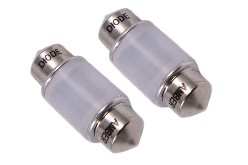 Diode Dynamics 29mm HP6 LED Bulb - Amber (Pair) - Universal