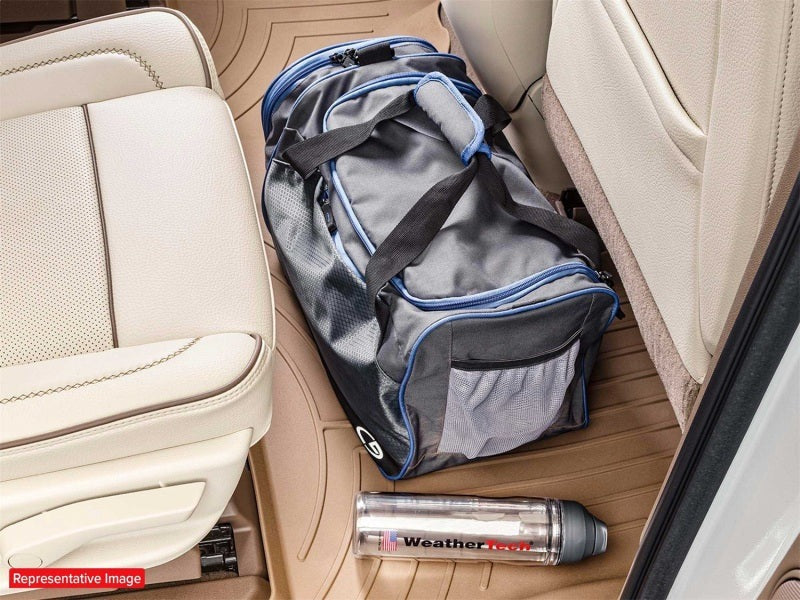 WeatherTech Rear FloorLiner HP - Black - 3rd Row - 2019-2023 Subaru Ascent