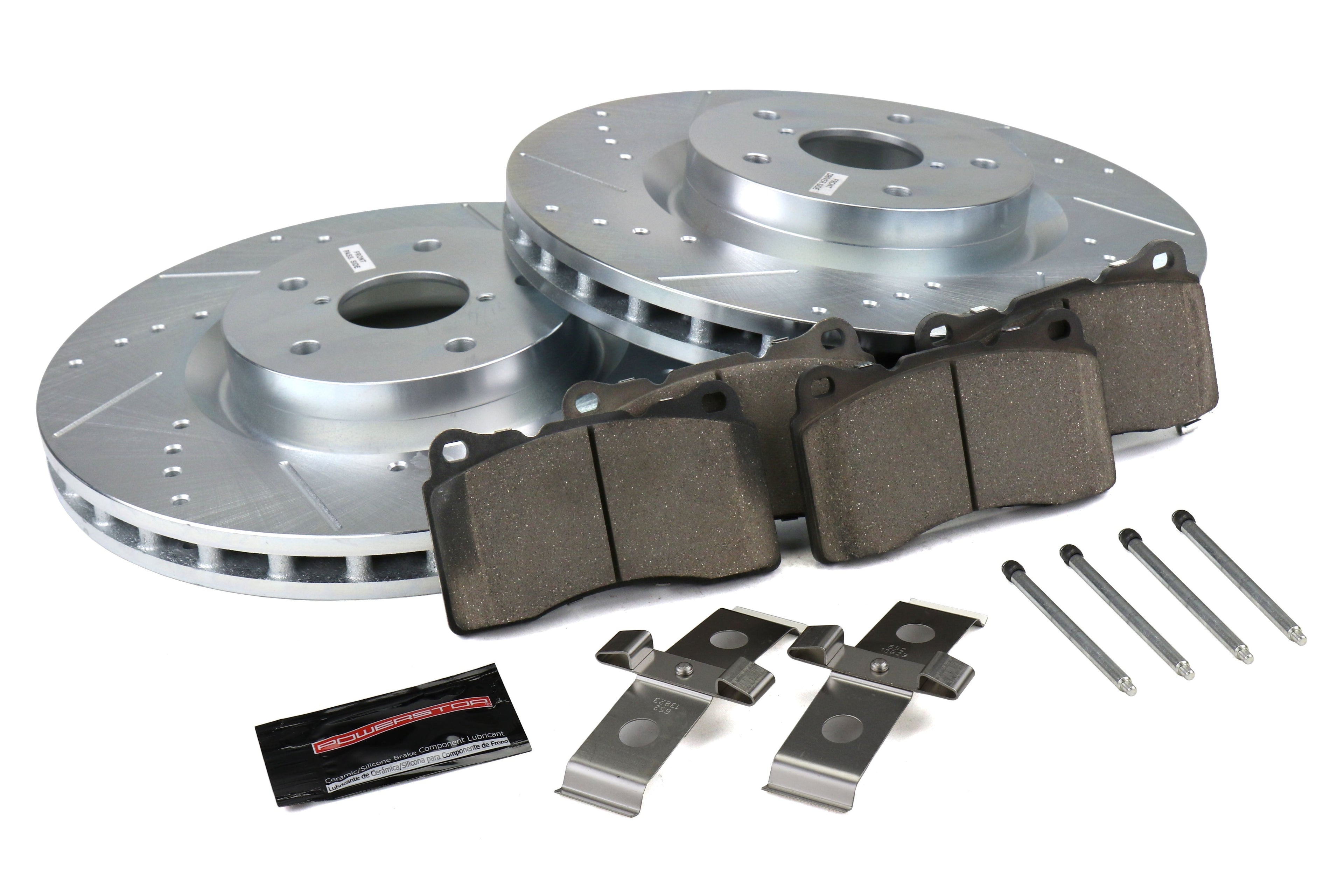 Power Stop Front Z26 Street Warrior Brake Kit - 2005-2014 Subaru Impreza