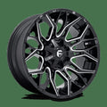 D769 22X10 8X6.5 G-BLK-MILL -18MM