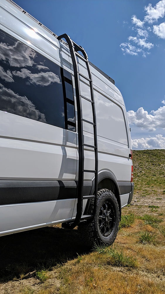 Sprinter Van 144 Ladder Black Powdercoat 14-22 Sprinter Van Prinsu