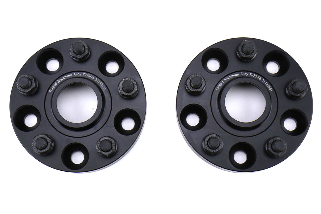 Torque Solution Forged Aluminum Wheel Spacers 5x114.3 25mm Pair - 2005-2021 Subaru STI / 2015-2021 WRX / 2019-2024 Forester / 2014-2024 Outback