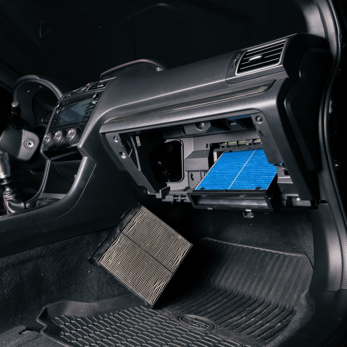 OVERTAKE Micro Carbon Cabin Air Filter - Subaru 2002-2007 WRX, 2004-2007 STI