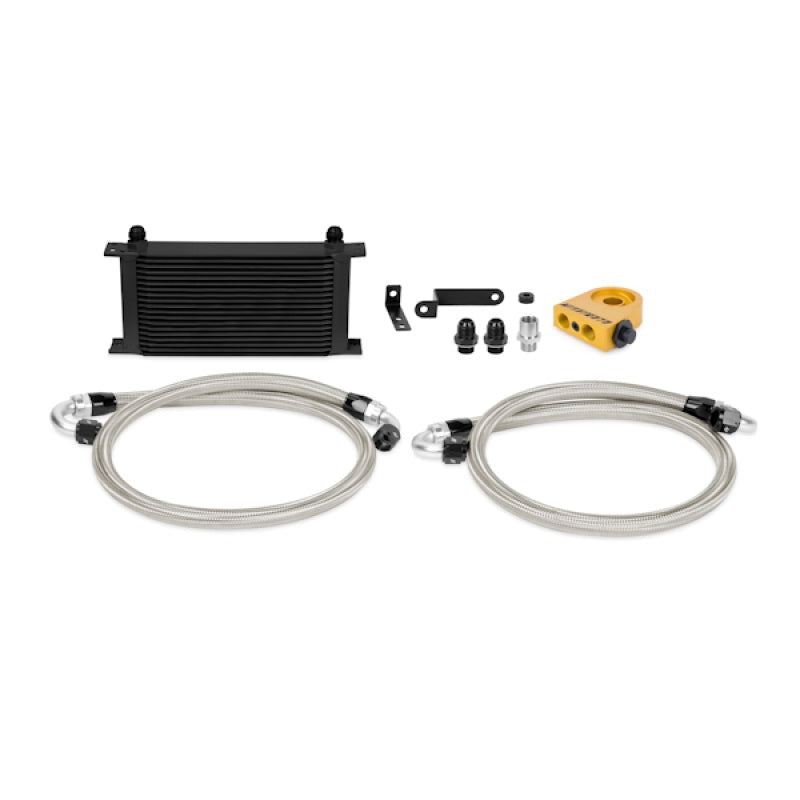 Mishimoto Thermostatic Oil Cooler Kit, Black - 2008-2014 Subaru STI