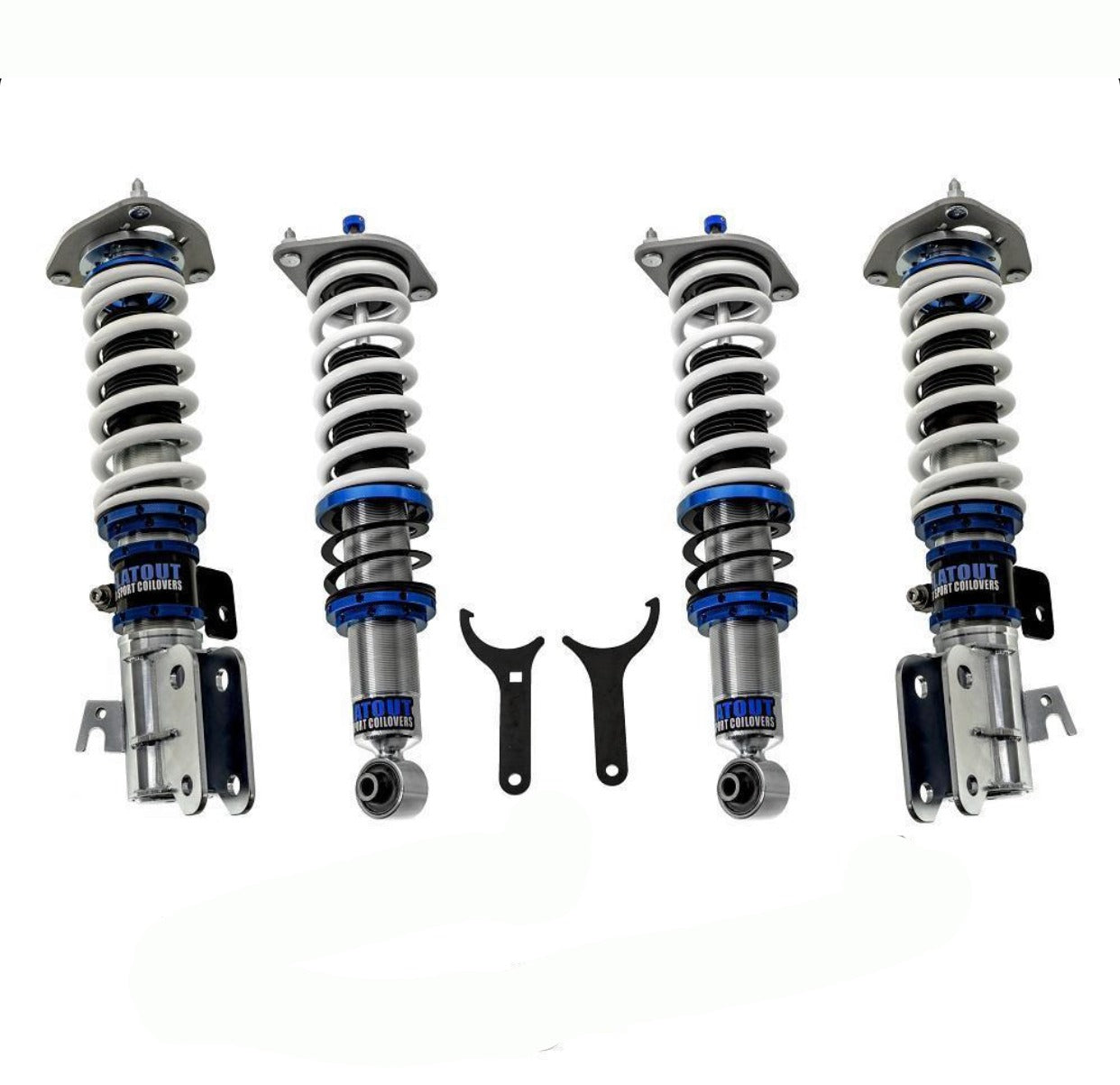 Flatout Suspension SR Coilovers - 2005-2007 Subaru STI