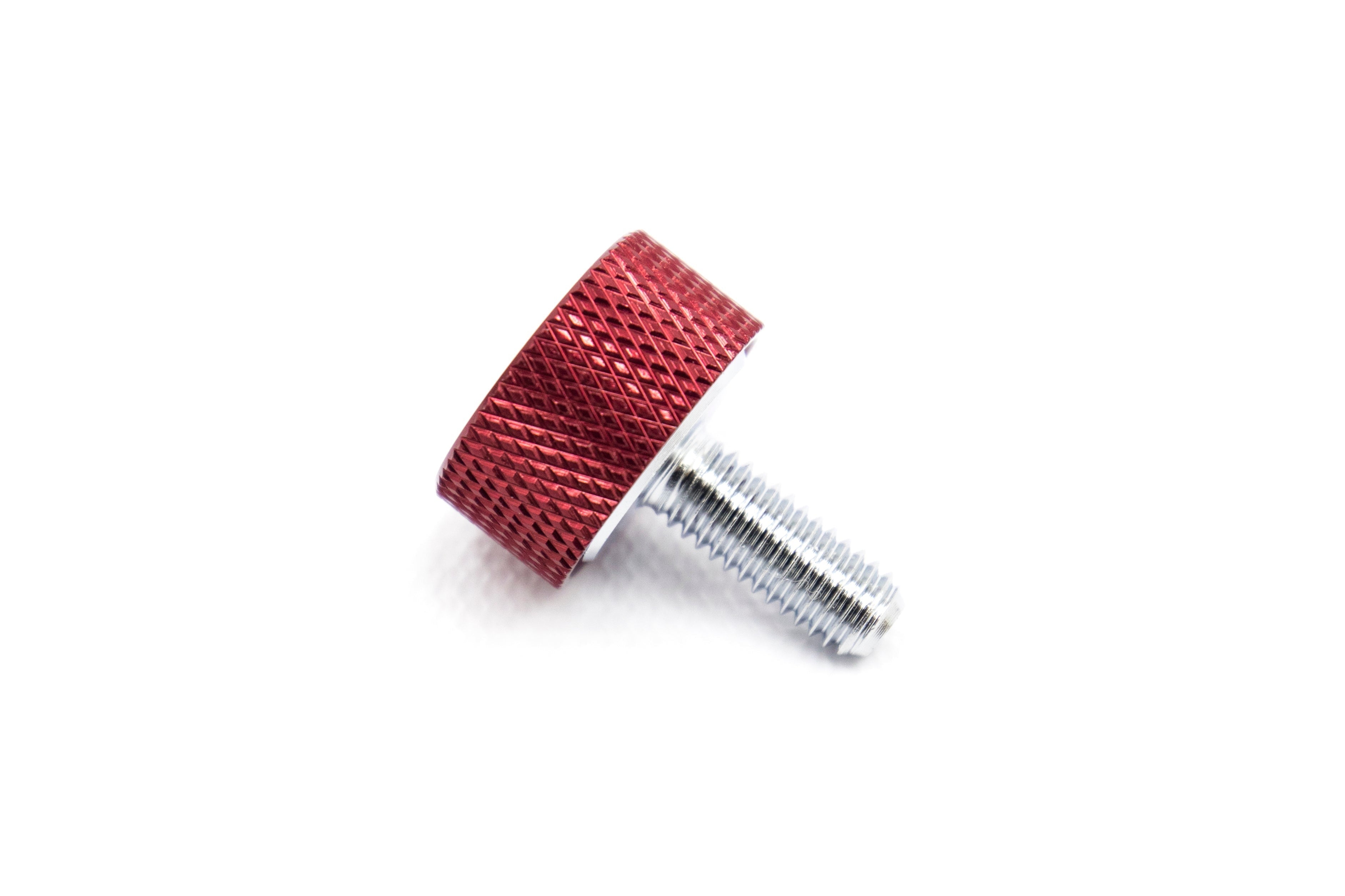 Project Kics Leggdura Racing License Plate Lock Bolt Set Red - Universal