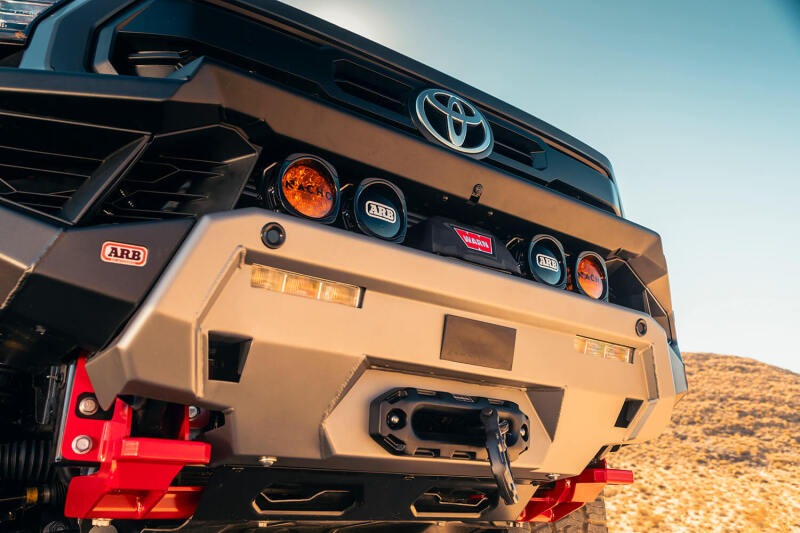 ARB 2024+ Toyota Tacoma Zenith Winch Bar - TXT Black
