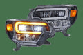 MM XB HYBRID HEADS: TACOMA(12-15)(AMBER)