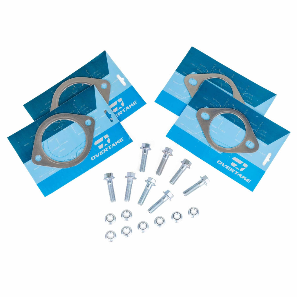 OVERTAKE Catback Exhaust Refresh Kit (Dual Exit) - Subaru 2008-2026 WRX, 2008-2021 STI (Sedan)