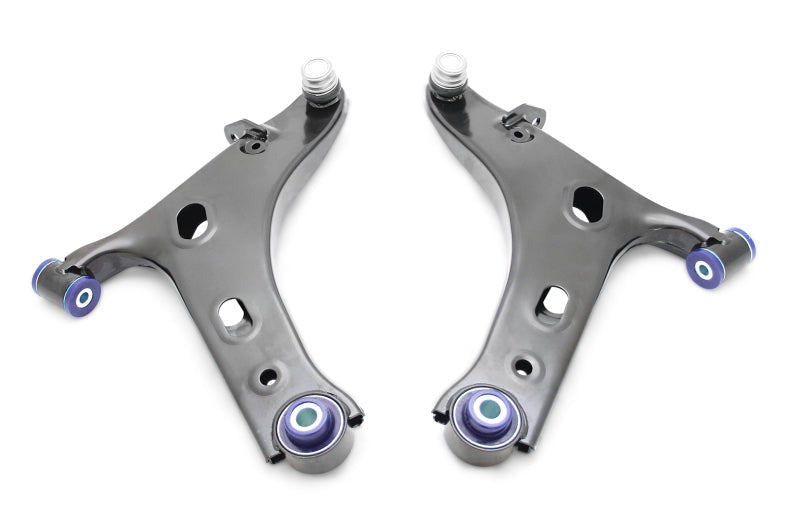 SuperPro Front Lower Control Arm Set w/Bushings - 2013-2018 Subaru Forester