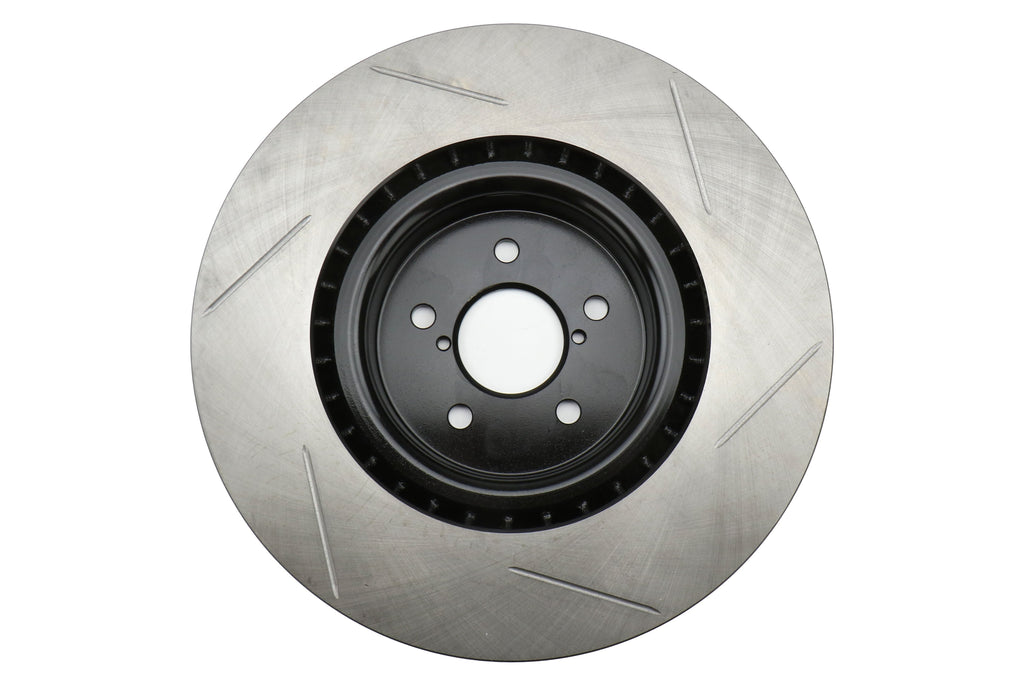 Stoptech Slotted Front Right Rotor Single - 2004 Subaru STI