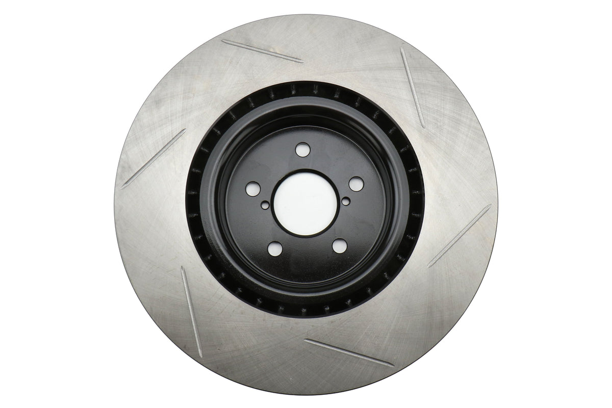 Stoptech Slotted Front Right Rotor Single - 2004 Subaru STI