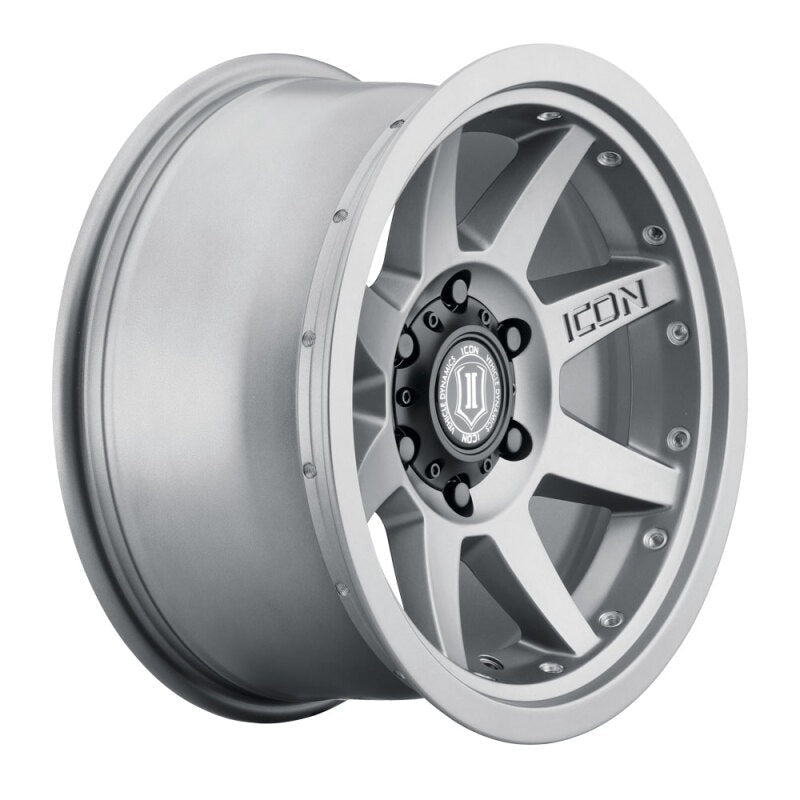 ICON Alloys Rebound Pro 17x8.5 5x5.5 0mm 4.75" Backspacing Titanium Wheel - 21817858547LBTT