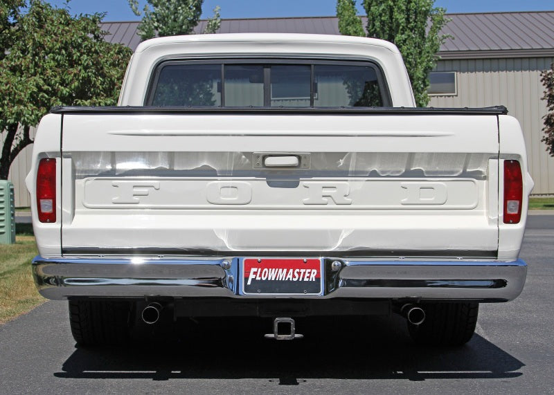 Flowmaster American Thunder Crossmember-Back Exhaust for 1967-1972 Ford F-100/F-250/F-350 - 817938