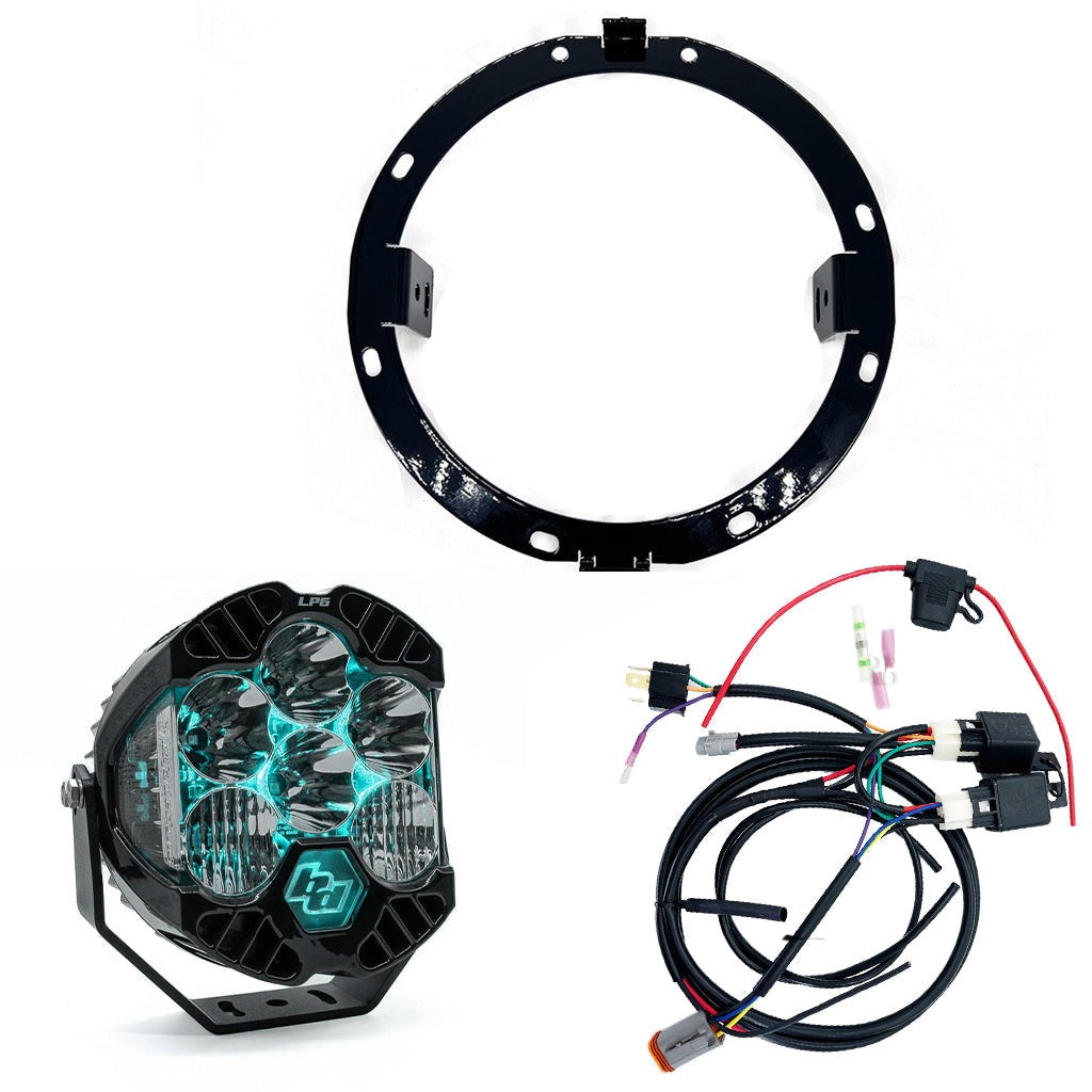 A10 MOTO 96-13 Street Glide Baja Designs LP6 Lighting Combo Kit