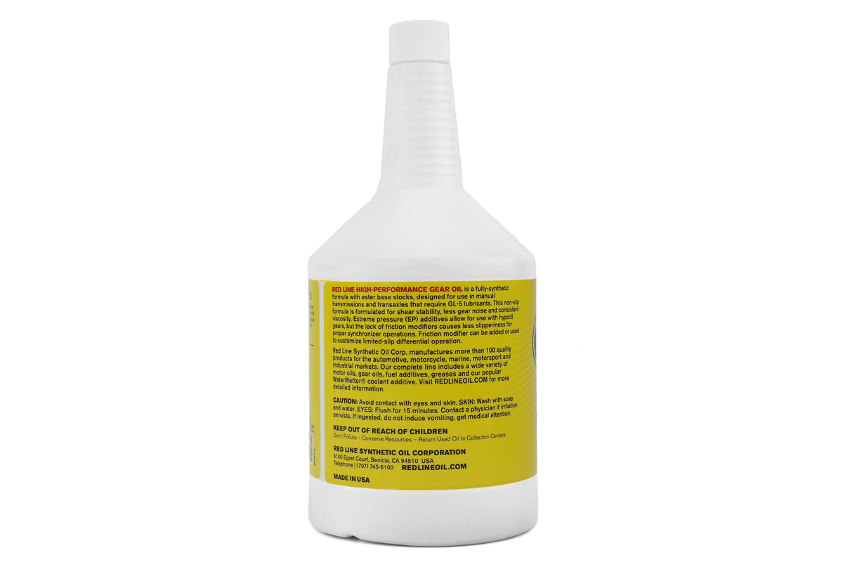 Red Line 75W90NS Gear Oil 1QT - MT 2002-2021 Subaru WRX / 2002-2021 STI