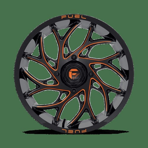D780 20X7 4X156 G-BLK-MILL-OR 13MM