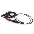 Rugged Radios Push to Talk (PTT) 3 Ft. Adapter for PTT-HM-QD and PTT-VM-QD