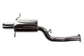 TurboXS Axleback Muffler 4in Polished Stainless Tip - 2002-2007 Subaru WRX / 2004-2007 STI