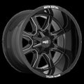 MO970 20X10 8X6.5 G-BLK MILL SPK -18MM