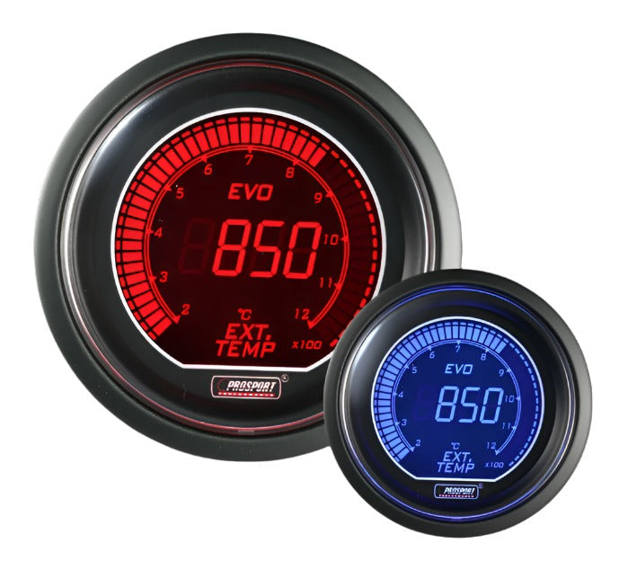 ProSport 2-1/16" Evo Electrical Exhaust Gas Temperature Gauge-Celsius