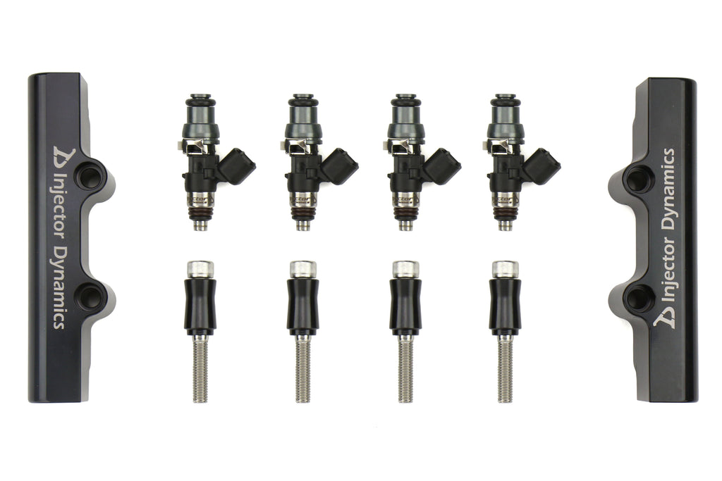 Injector Dynamics Fuel Injectors 1300cc w/ Top Feed Fuel Rails - 2004-2006 Subaru STI / 2005-2006 Legacy GT