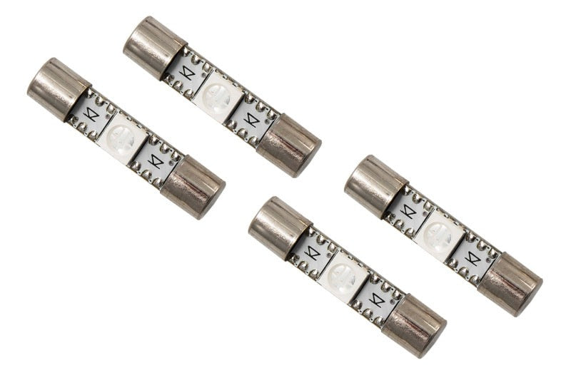 Diode Dynamics SMF1 LED Bulb 28mm - Green (Set of 4) - Universal