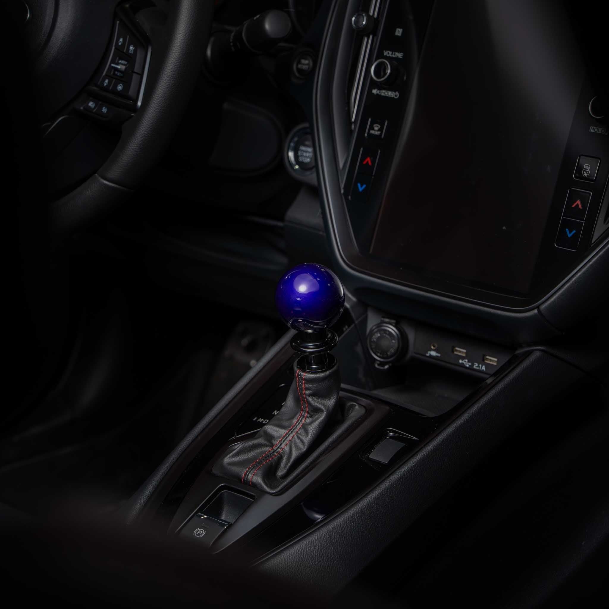 Billetworkz Automatic Shifter - Candy Purple - Fits Subaru CVT: WRX (15–21), Crosstrek (13–23), Forester (14–18), Impreza (12–23), Legacy/Outback (10–14)