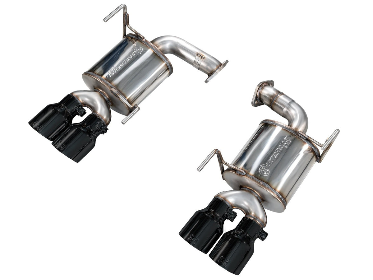 AWE Touring Edition Axleback Exhaust (Diamond Black Tips) - 2022-2025 Subaru WRX (VB)