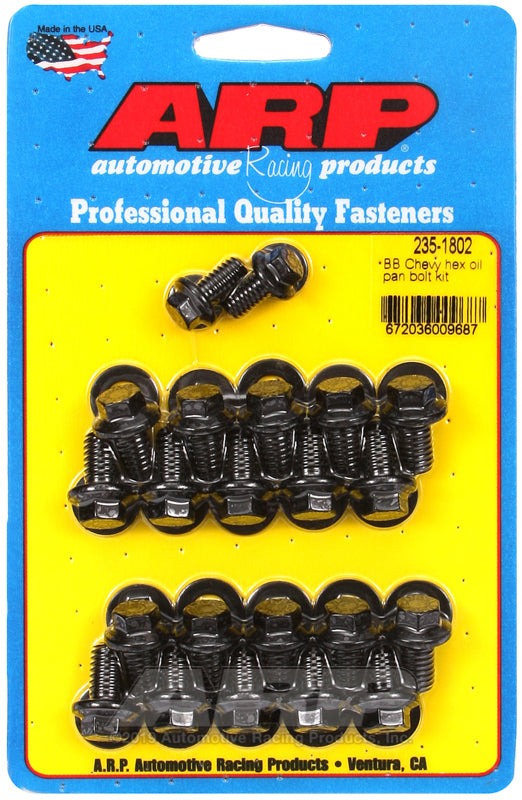 ARP BB Chevy Hex Oil Pan Bolt Kit