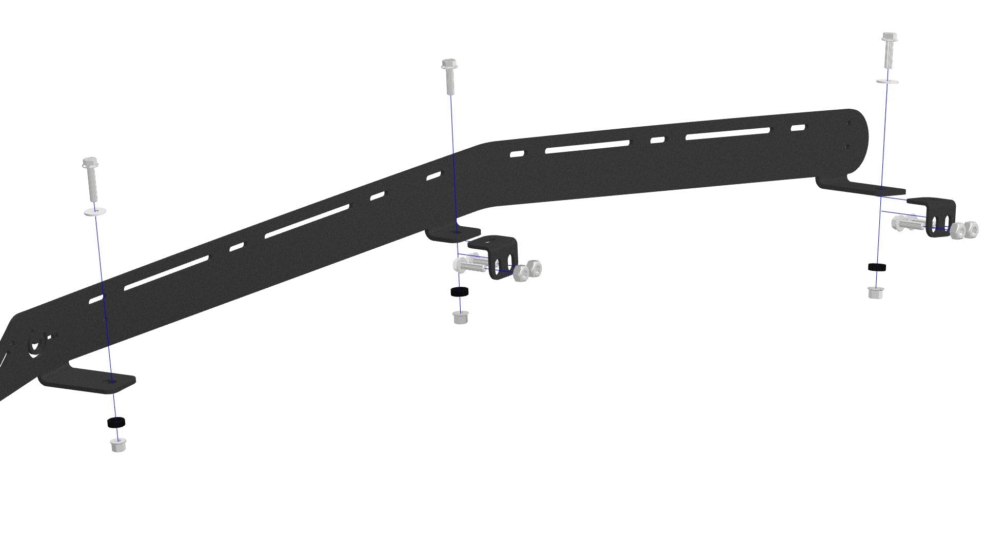 Polaris RZR XP 1000/900 4 Seat Full Roof Rack Prinsu