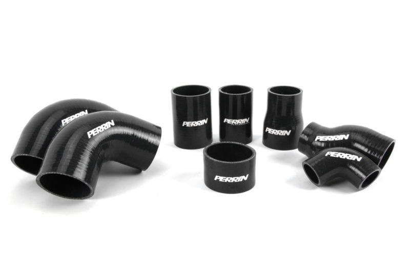 PERRIN Front Mount Intercooler Tubes and Couplers (Neon Yellow) - 2015-2021 Subaru STI