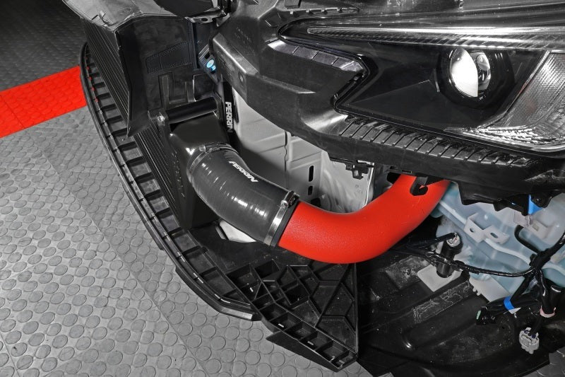 PERRIN Front Mount Intercooler Kit (Red Tubes & Black Core) - 2022-2026 Subaru WRX
