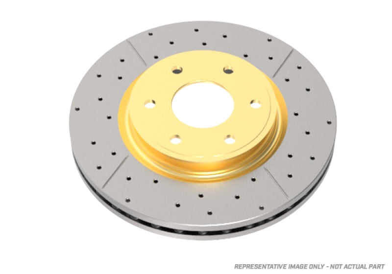 DBA Street Series Drilled & Slotted Rear Rotor - 10-Lug - 2013-2020 Subaru BRZ / 2013-2016 Scion FR-S Limited & Premium (US Spec)