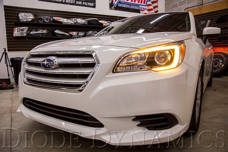 Diode Dynamics C-Light Switchback LED Halos - 2015-2017 Subaru Legacy / Outback