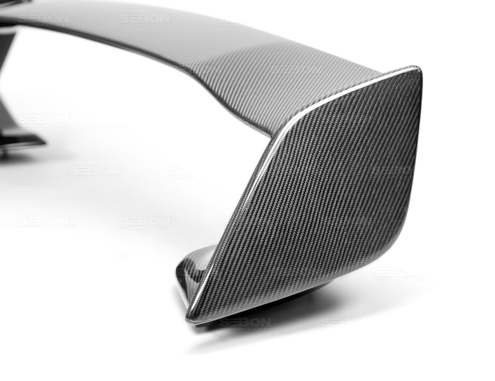 Seibon Carbon Fiber S Style Rear Spoiler - 2015-2021 Subaru WRX / STI
