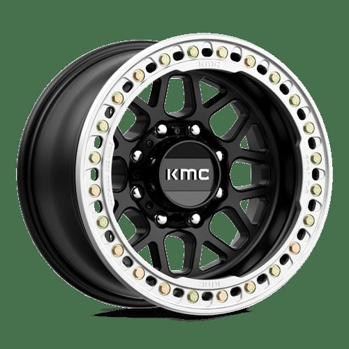 KM235 17X9 8X6.5 S-BLK -38MM