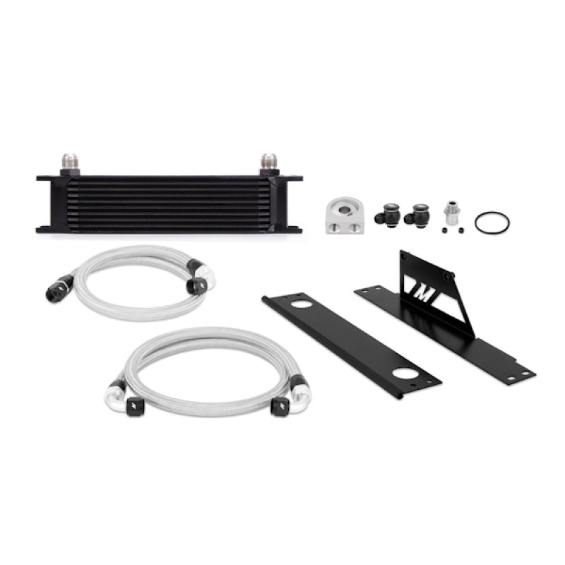 Mishimoto Oil Cooler Kit, Black - 2002-2007 Subaru WRX / 2004-2007 STI