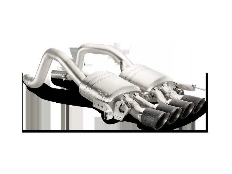 Akrapovic Slip-On Line Titanium with Carbon Tips for 2014-2017 Chevrolet Corvette Z06 (C7) - MTP-CO/TI/2