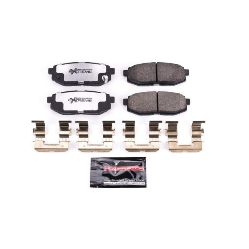 Power Stop Rear Z26 Extreme Street Brake Pads w/Hardware - 2013-2016 Scion FR-S