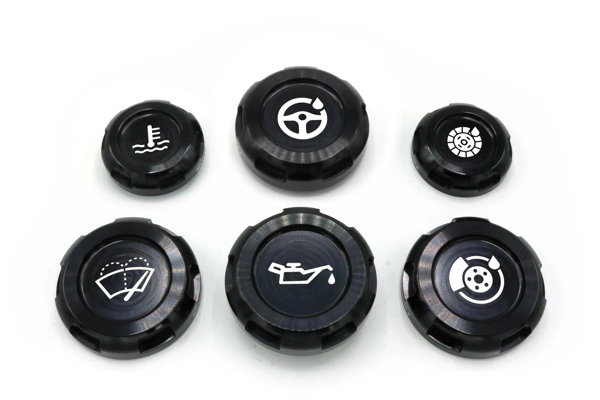 Billetworkz Engine Bay Caps - Subaru WRX/STI 2002-2007