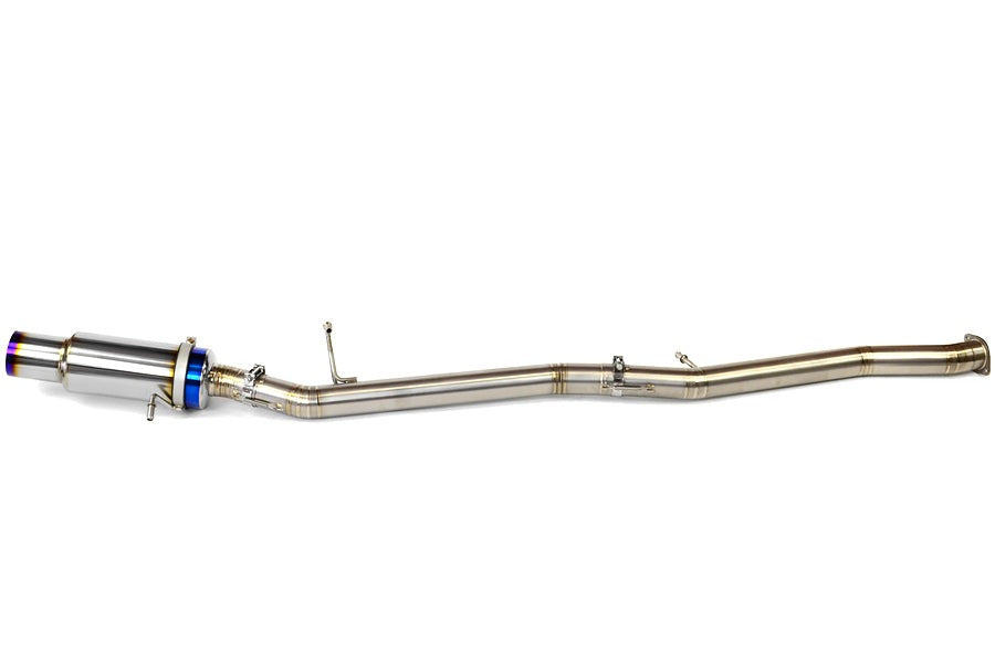 Tomei Expreme Ti Full Titanium Catback Exhaust System - Burnt Tip - 2002-2007 Subaru WRX / 2004-2007 STI