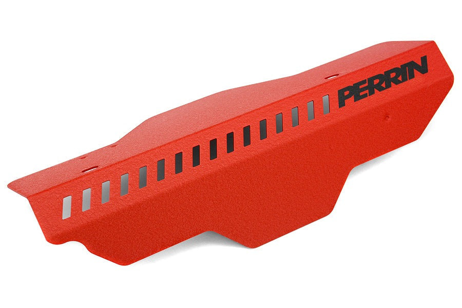PERRIN Pulley Cover (Red) - 2002-2014 Subaru WRX / 2004-2021 STI